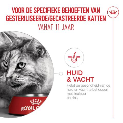 Royal Canin Ageing Steril 11+ - Kattenvoer - 2 kg