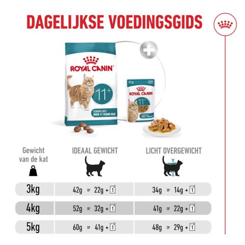 Royal Canin Ageing 11+ - Kattenvoer - 4 kg