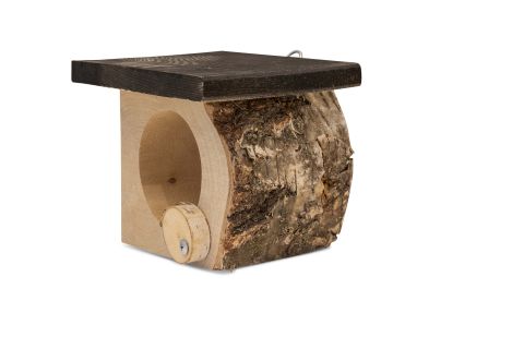 Vetbolhouder - Pindakaaspothouder - Hout