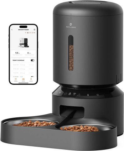 PETLIBRO Granary Duo met wifi - Automatische voerbak - Zwart
