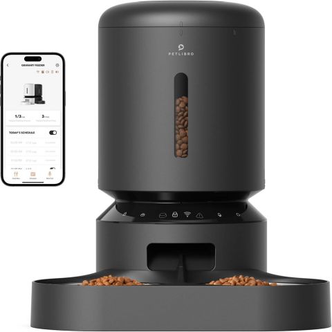 PETLIBRO Granary Duo met wifi - Automatische voerbak - Zwart