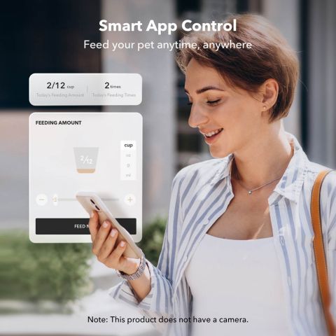 PETLIBRO Granary Duo met wifi - Automatische voerbak - Zwart