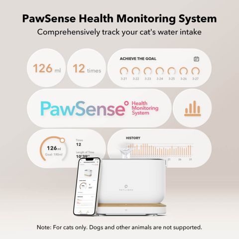 PETLIBRO Dockstream Smart - Drinkfontein kat - Wit