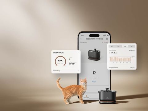 PETLIBRO Dockstream Smart - Drinkfontein kat - Zwart