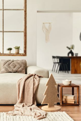 Designed by Lotte Kerstboom - Krabplank - Hout - Naturel - 35x35x62 cm