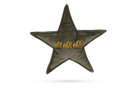 Designed By Lotte Kerstster - Knuffel - Hondenspeelgoed - Groen - 29x27x5 cm