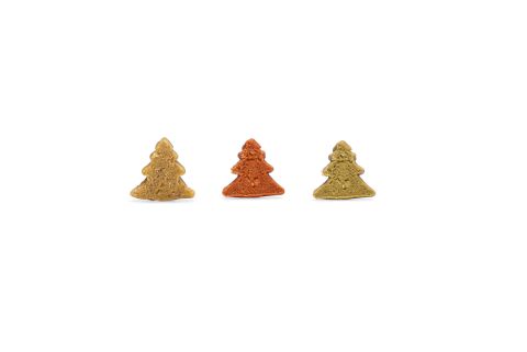Beeztees Mini X-Mas Treats - Hondensnack - Granen - 9,5 cm - 200 gram