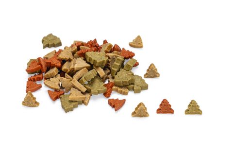 Beeztees Mini X-Mas Treats - Hondensnack - Granen - 9,5 cm - 200 gram