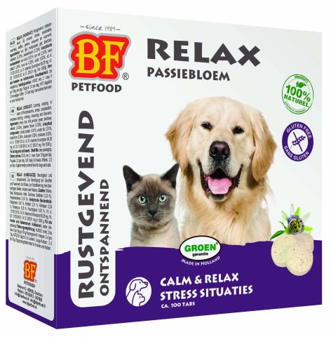 Biofood Relax Gisttabletten - Hondensnack - 100 stuks