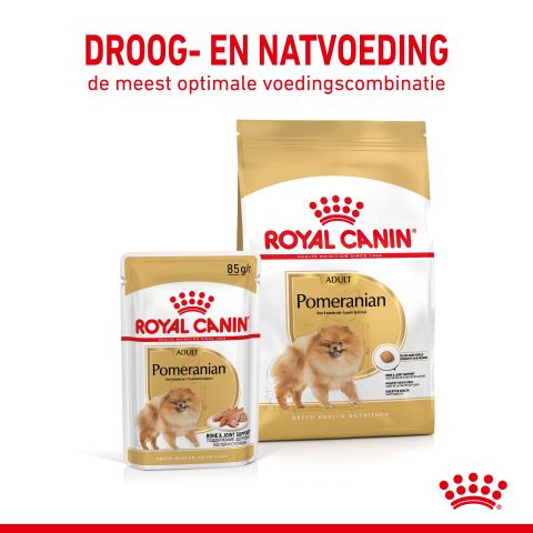 Royal Canin BHN Pomeranian  Adult - Hondenvoer - 12x85 gram - Gevogelte - 1,02 kg