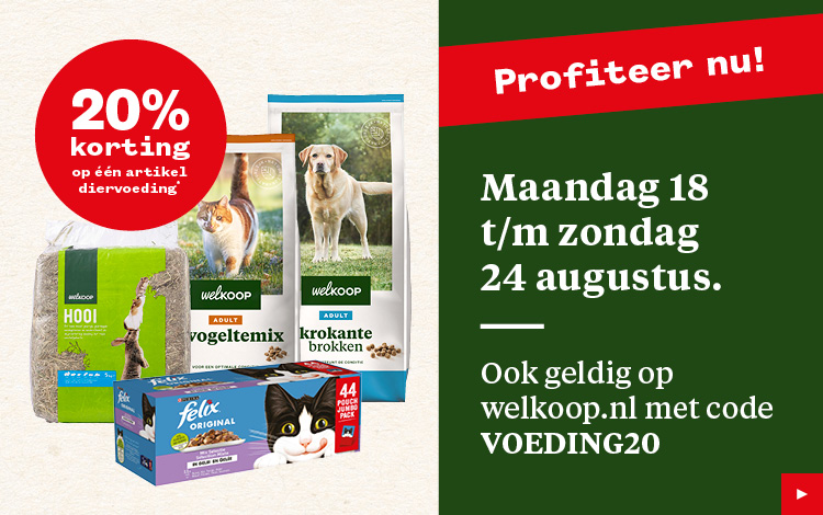 Keuzekorting bij Welkoop – week 34