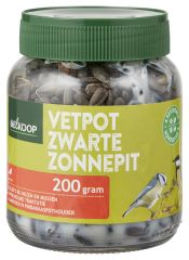 Welkoop Zwarte Zonnepitten Tuinvogelvoer - Vetpot - 