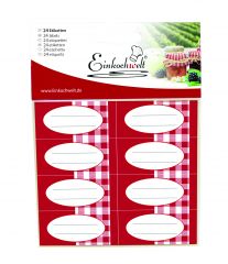 Etiketten - 24 stuks