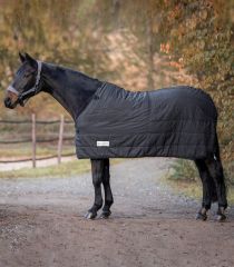 Waldhausen Economic - Onderdeken -  100 gr - Paardendeken - 195 cm - Zwart