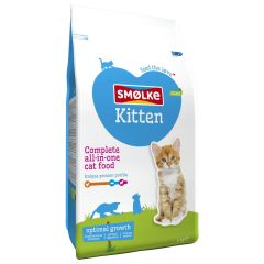 Welkoop Smølke Kitten - Kattenvoer - Kip - Vis - 4 kg aanbieding