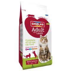 Welkoop Smølke Adult - Kattenvoer - Lam - Kip - 2 kg aanbieding