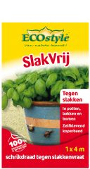 ECOstyle SlakVrij koperband - Tegen slakken - 4 m