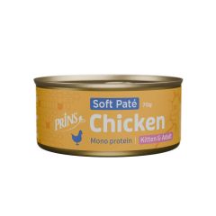 Welkoop Prins Soft Paté - Kattenvoer - Kip - 70 gram aanbieding
