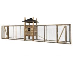 Welkoop Voldux Hooiberg Fien XXL - Kippenhok men ren - 697x125x225cm aanbieding