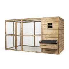 Welkoop Glorenza Luuk - Kippenren - 327x179x183 cm - Rechts aanbieding