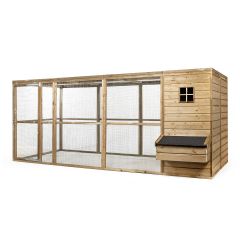Welkoop Glorenza Luuk - Kippenren - 448x179x183 cm - Rechts aanbieding