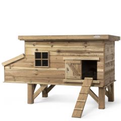 Welkoop Voldux Finn - Kippenhok - Naturel - 190x88x110 cm aanbieding