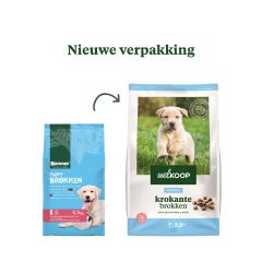 Welkoop Puppy Krokante brokken - Hondenvoer - 2,5 kg