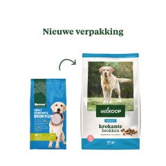 Welkoop Adult Krokante brokken - Hondenvoer - 3 kg