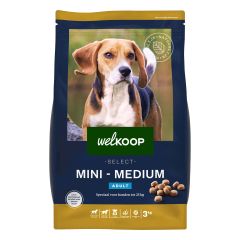 Welkoop Welkoop Select Adult Mini-Medium Krokante brokken - Hondenvoer - 3 kg aanbieding