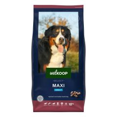 Welkoop Welkoop Select Adult Maxi Krokante brokken - Hondenvoer - 12 kg aanbieding