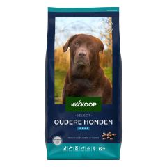 Welkoop Welkoop Select Senior Krokante brokken - Hondenvoer - 12 kg aanbieding