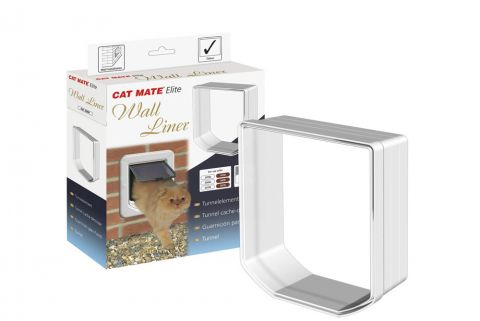 Catmate Kattentunnel  Elite - 7x17,5x23cm - Wit - 130 gram