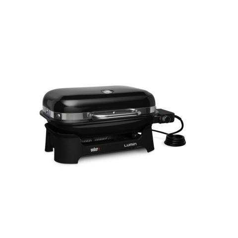 Weber Lumin Compact - Elektrische barbecue - Zwart - 27,9 x 58,6 x 41,2 cm - 1 Brander