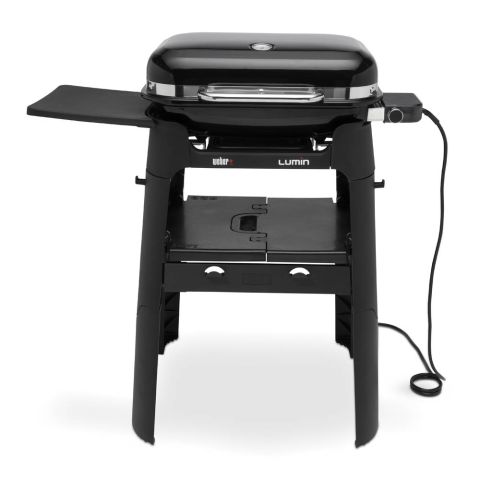 Weber Lumin Nordic Met onderstel - Elektrische barbecue - Zwart - 94 x 90 x 48,5 cm - 1 Brander