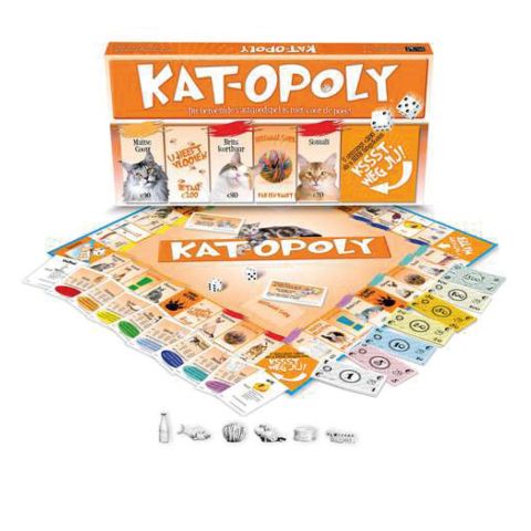 Late For The Sky Kat Opoly - Bordspel - Oranje