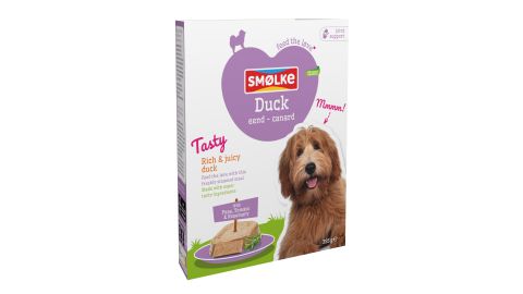 Smølke Vers Gestoomd - Hondenvoer - Eend - 395 gram