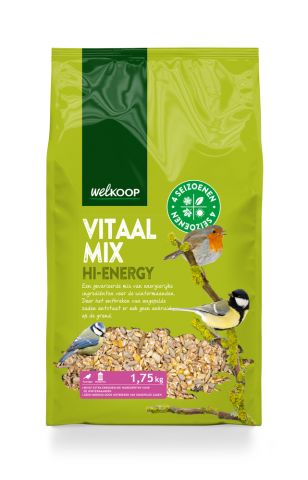 Welkoop Hi-energy - Strooivoer - Tuinvogelvoer - 1,75 kg