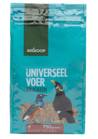 Welkoop  - Universeelvoer vrucht - 750 gram