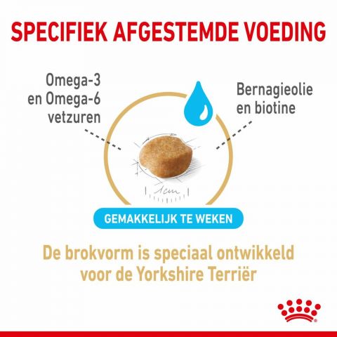 ROYAL CANIN® Adult 8+ Yorkshire Terriër  - Hondenvoer - 3 kg