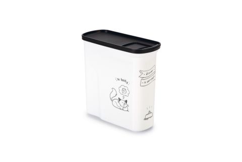 Curver Dis - Kat - Voercontainer - 21x9x20 cm - Wit - 2 L