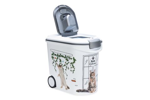 Curver Kat - Voercontainer - 28x50x43 cm - Wit - 35 L