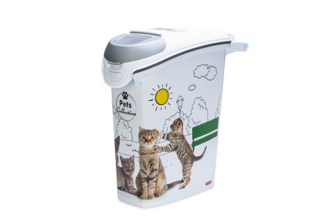 Curver Kat - Voercontainer - 23x51x50 cm - Wit - 23 L