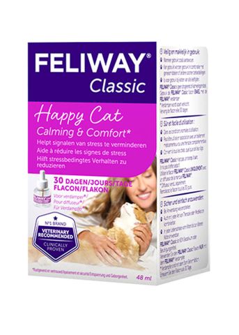 Feliway Classic navulling Tripack - Anti Stress - 0,003 L