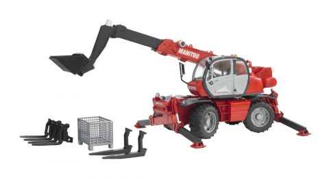 Bruder Manitou MRT2150 met accessoires - Landbouwmachine - 