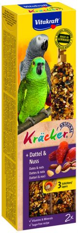Vitakraft Notenkracker 2 in 1 Papegaai - Snacks - 180 gram