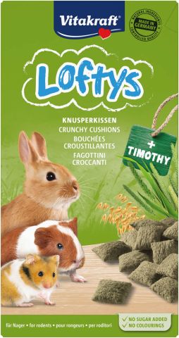 Vitakraft Lofty's Konijn/Knaagdier - Knaagdierensnack - Groente - 100 gram