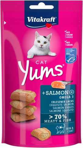Vitakraft Cat Yums - Kattensnacks - Zalm - 40 gram