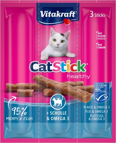 Vitakraft Cat Stick Healthy - Kattensnack - Vis