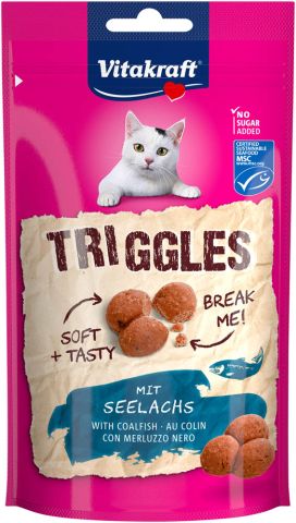 Vitakraft Triggles - Kattensnack - Vis