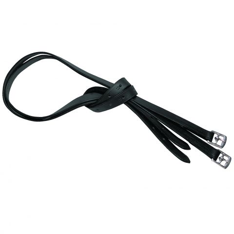 Waldhausen Beugelriem - Zadeltoebehoren - 150 cm - Zwart